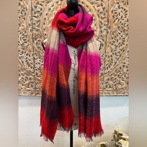 Collection Eighteen Super Soft, Warm, Cozy Scarf- 78”(80”)x21.5”